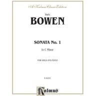 Bowen, Sonata No. 1 in C Minor