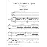Falla, Nights in the Gardens of Spain for Piano