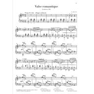 Debussy, Valse romantique Piano
