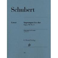 Schubert, Impromptu G major Op.90 No.3 D899