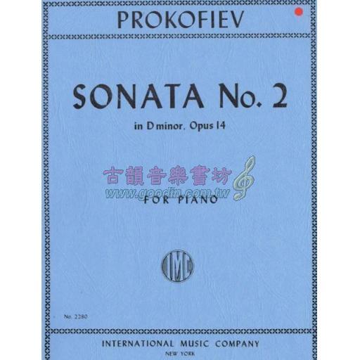 Prokofiev, Sonata No.2 in D minor Op.14