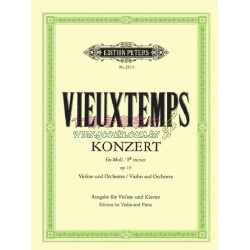 Vieuxtemps, Concerto in f Minor Op.19 for Violin