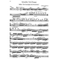 Test pieces for orchestral auditions cello