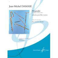 Jean-Michel Damase Rhapsodie for Flute