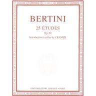 Bertini, 25 Etudes Op.29 for Piano 