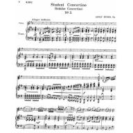 Huber, Student Concertino In G Major Op.6 No.2 for Violin and Piano