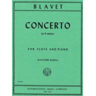 Blavet, Flute Concerto in A minor