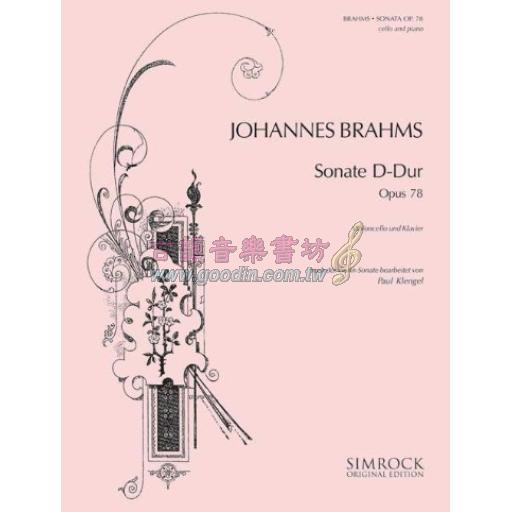 Brahms, Sonate Op.78 for Cello  