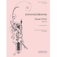 Brahms, Sonate Op.78 for Cello  
