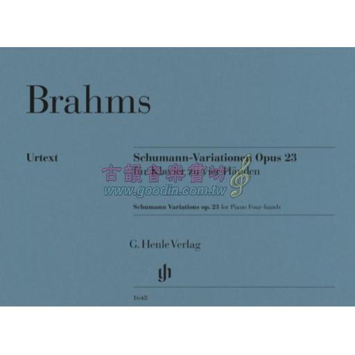 Brahms Schumann Variations E flat major Op.23