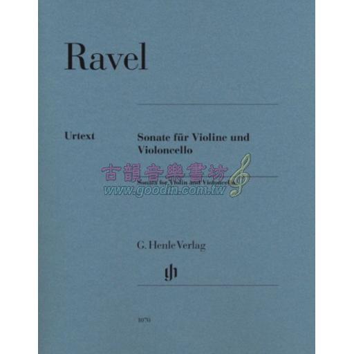 Ravel Sonata for Violin and Violoncello