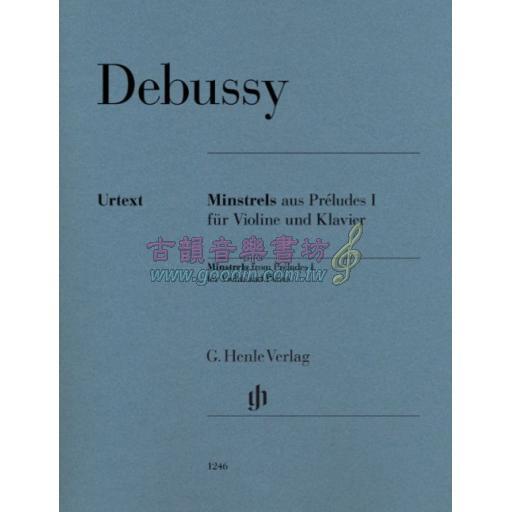 Debussy Minstrels from Préludes I for Violin