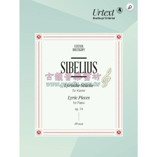 Sibelius Lyric Pieces op. 74 for Piano