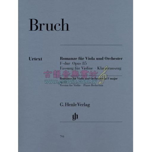 Bruch Romance F major op. 85 for Violin