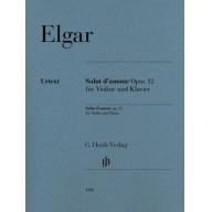 Elgar Salut d’amour op. 12 for Violin