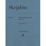 Scriabin Piano Sonata no. 10 op. 70