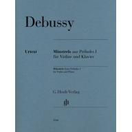Debussy Minstrels from Préludes I for Violin