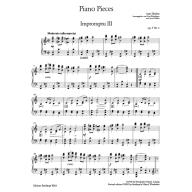 Jean Sibelius Piano Pieces 