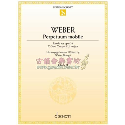 Weber Perpetuum mobile Rondo Op.24