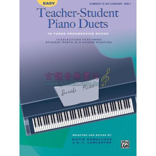 Easy Teacher-Student in Three Progressive Book 2 (1 Piano, 4 Hands)