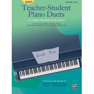 Easy Teacher-Student in Three Progressive Book 1 (1 Piano, 4 Hands)