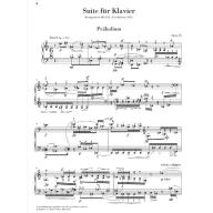 Schonberg, Suite Op.25 for Piano