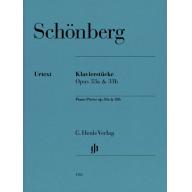 Schönberg, Piano Pieces Op.33a & 33b for Piano