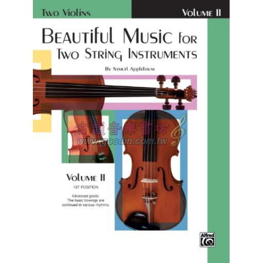 Beautiful Music for two Violin Book II
