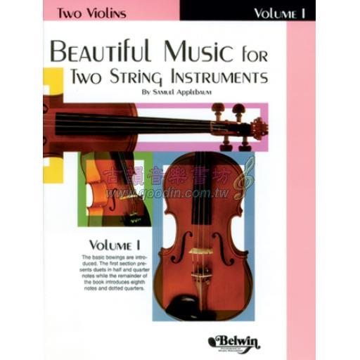 Beautiful Music for two Violin Book I
