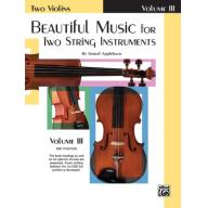 Beautiful Music for two Violin Book III