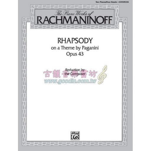 The Piano Works of Rachmaninoff: Rhapsody on a Theme by Paganini Op.43