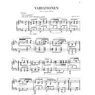 Brahms Variations Op.21 No.1 and No.2