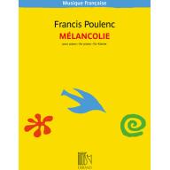 Poulenc Mélancolie for Piano Solo