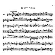 Sitt,Studies for Violin Op.32 Book 3