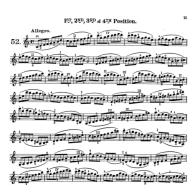 Sitt,Studies for Violin Op.32 Book 3