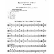 Sitt Practical Viola Method