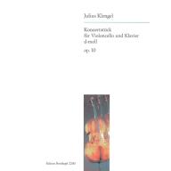 Klengel, Konzertstück d-moll op.10 for Cello