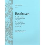 Beethoven Two Romances Op.40/Op.50 for Violin
