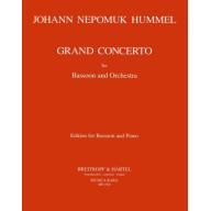 Hummel Grand Concerto in F major for Bassoon