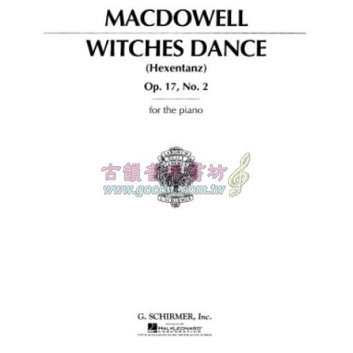 MacDowell, Witches' Dance Op.17 No.2