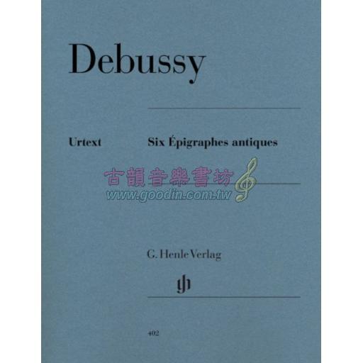 Debussy Six Epigraphes antiques