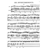 Kuhlau Six Divertissements Op.68 for Flute