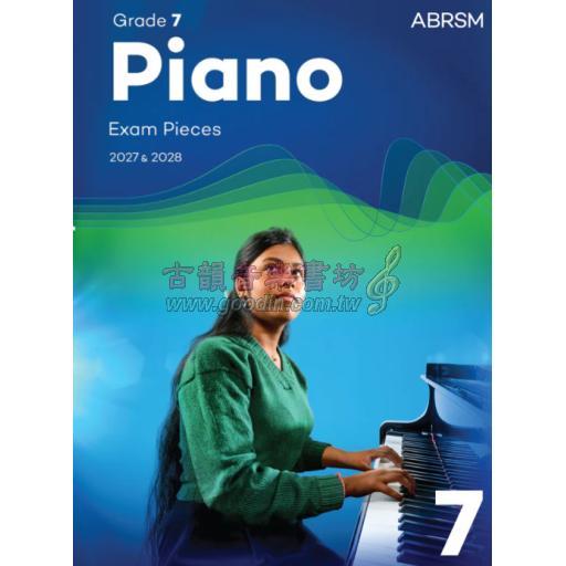 ABRSM 英國皇家 Piano Exam Pieces 2027 & 2028, Grade 7
