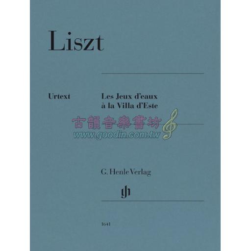 Liszt, Les Jeux d’eaux à la Villa d’Este
