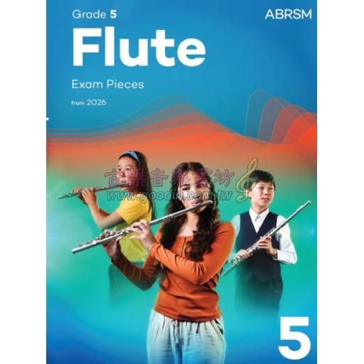 ABRSM 英國皇家 Flute Exam Pieces from 2026, Grade 5