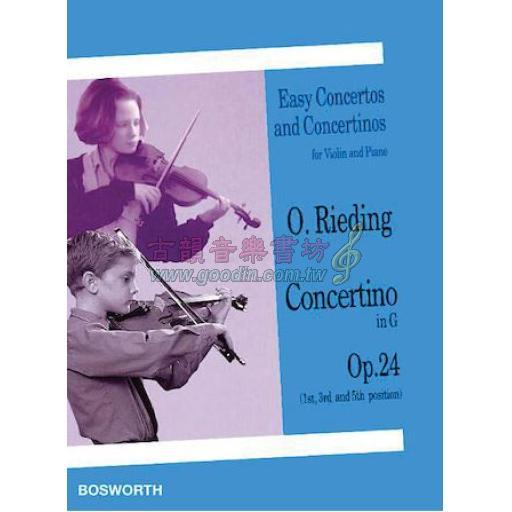Rieding, Concertino in G Op.24 for Violin