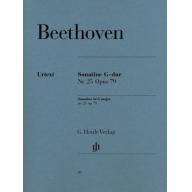 Beethoven, Piano Sonatas G major Op.79 No.25 