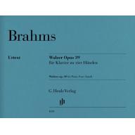 Brahms, Waltzes op.39 for Piano 4-hands