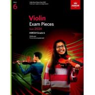 ABRSM 英國皇家 小提琴考試指定曲 Violin Exam Pieces 2024, Grade 6
