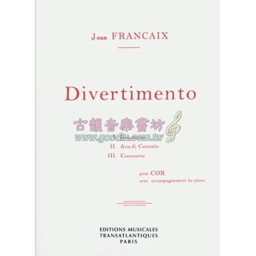 Francaix Divertimento for Horn
